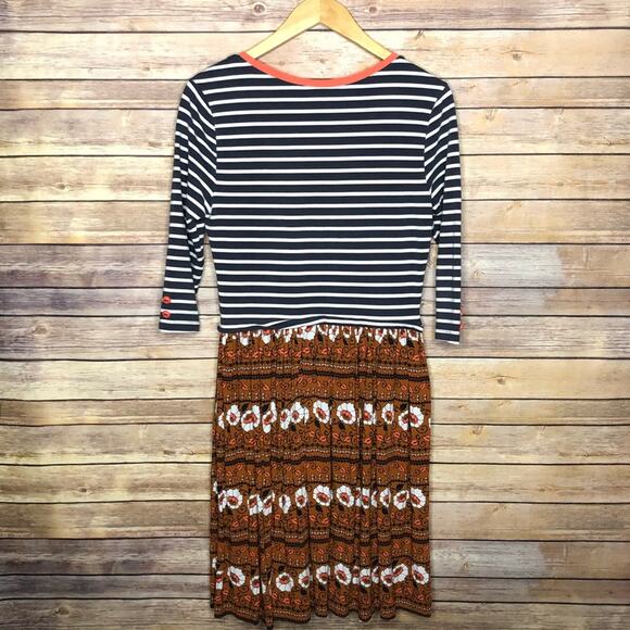 Matilda Jane Winsome Floral Striped Dress - Picture 3 of 8